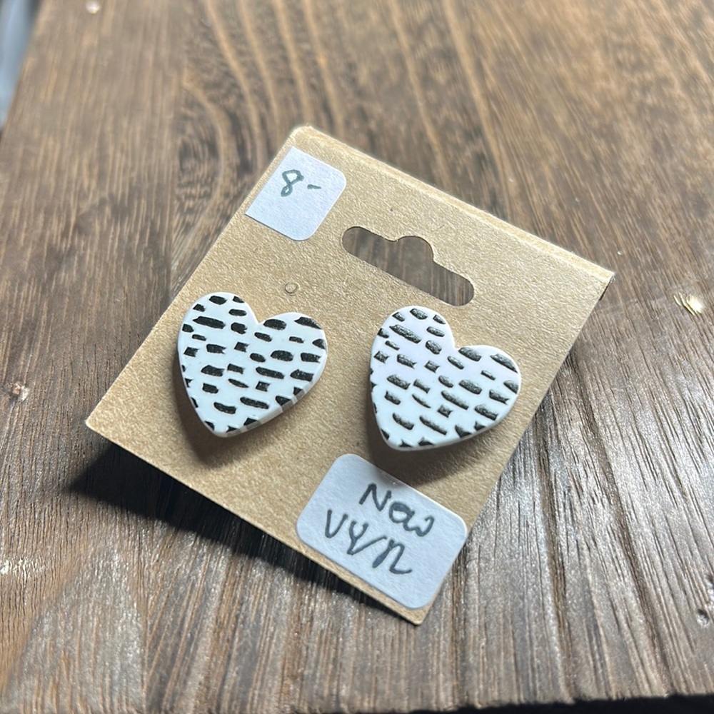 Oversized Heart Earrings